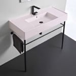 Scarabeo 5124-55-CON-BLK Sink Finish